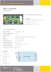 End E DMX-4-Kanal-LED-Treiber